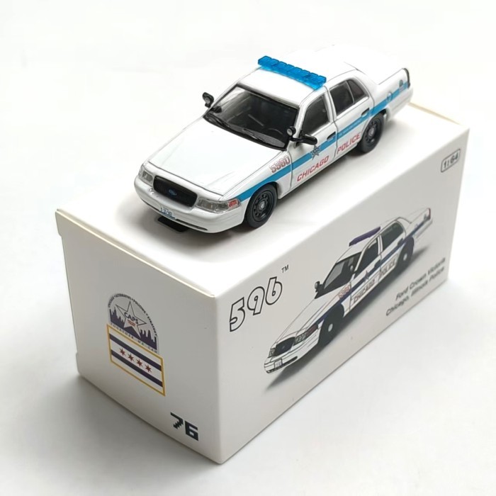 596 1: 64 Ford Crown Ford Crown Victoria-Nam Carolina Road Patrol Out of Print Model Edition Model O