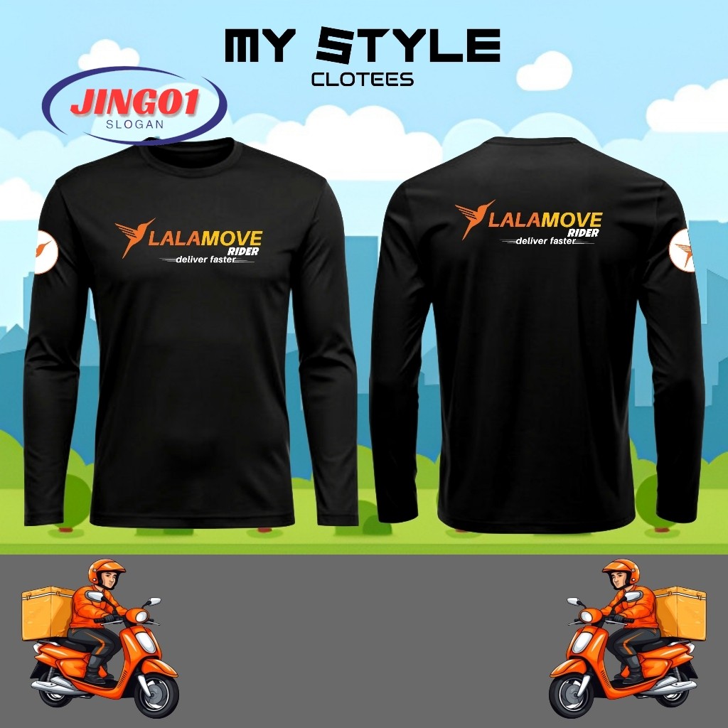 (JING01) ÁO THUN LALAMOVE / ÁO THUN DRIFIT CHO RIDER 1