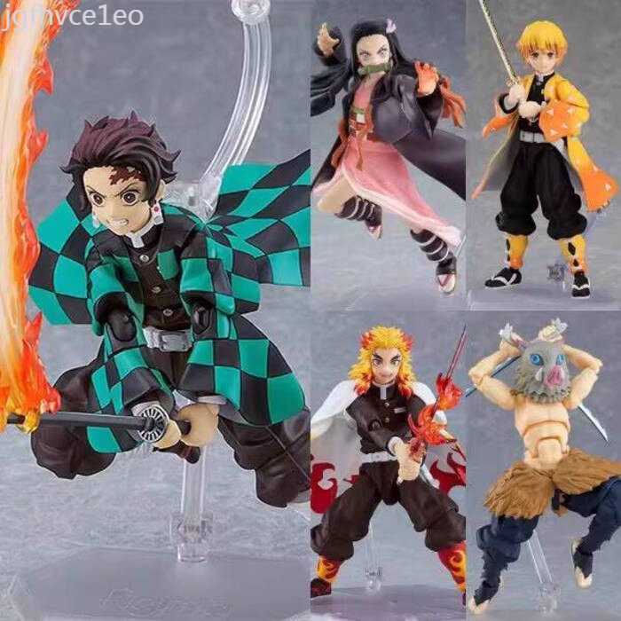 [Hàng có sẵn/Ảnh thật] Demon Slayer Figma498-DX.#Mô hình nhân vật hành động Tanjiro 508 Nezuko phiê