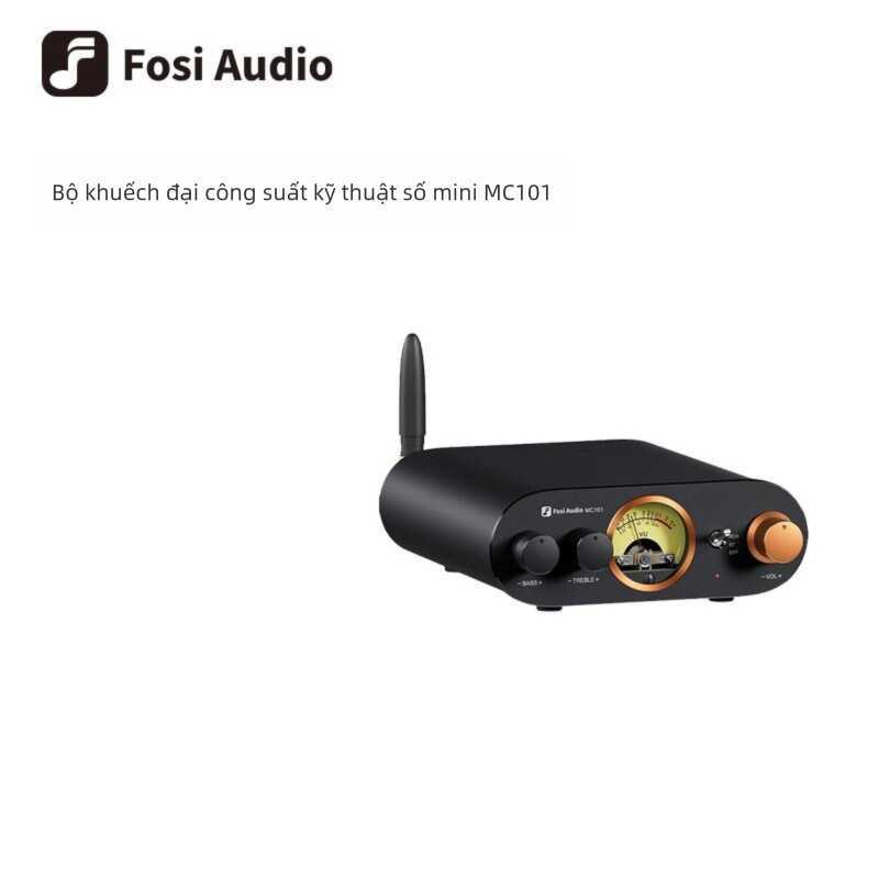 Bộ khuếch đại âm thanh kỹ thuật số HiFi mini FOSI AUDIO-MC101 - Âm thanh nổi công suất cao