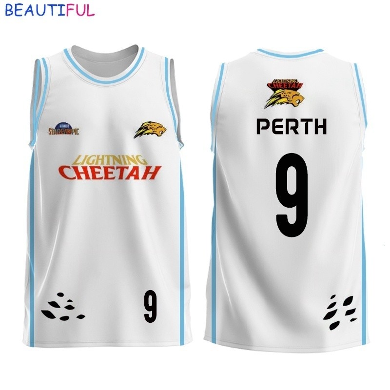 LIGHTNING CHEETAH JERSEY GMMTV STARLYMPIC BASKETBALL JERSEY
