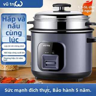 Nồi cơm điện mạnh mẽ cho sử dụng tại nhà3L4L5L Nồi cơm điện mini đa chức năng, có thể hấp và nấu1.5Ấm đun nước điện với 