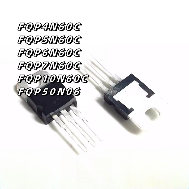 Thương Hiệu Mới Chính Hãng FQP10N60C 5N60C 50N06 4N60C 7N60C 6N60C In-Line TO-220