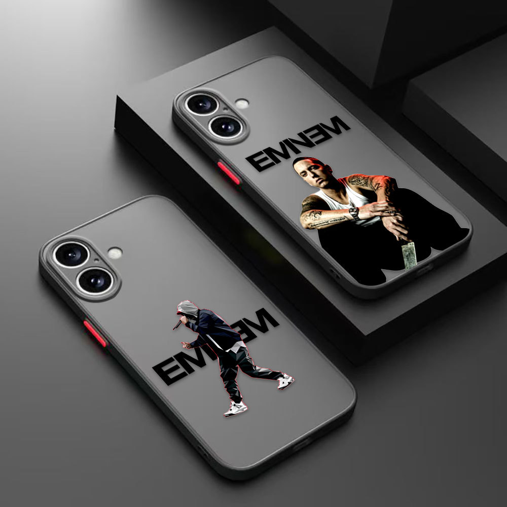 Ốp Điện Thoại Mờ Hip Hop Rap Eminem Poster Cho OPPO RENO 14 14F 13 13F 8 8T 7 7Z 6 5 5F 4 4F LITE 2F