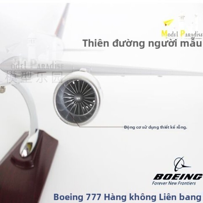 Mô Boeing 777 FedEx YTO STO Express DHL 47cm, mô hình máy bay 20cm, miễn phí vận chuyển