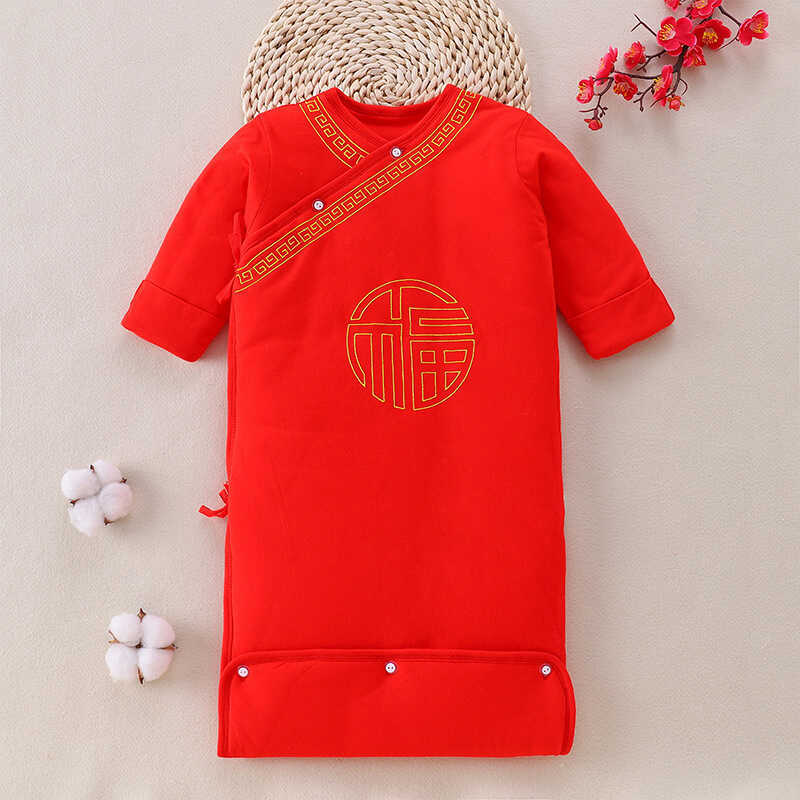 Nước Đỏ Bé Xuân Thu Túi Ngủ Chống Dính Chăn Cotton Nguyên Chất Trẻ Em Năm Dần Thu Đông Chăn Phong Cá