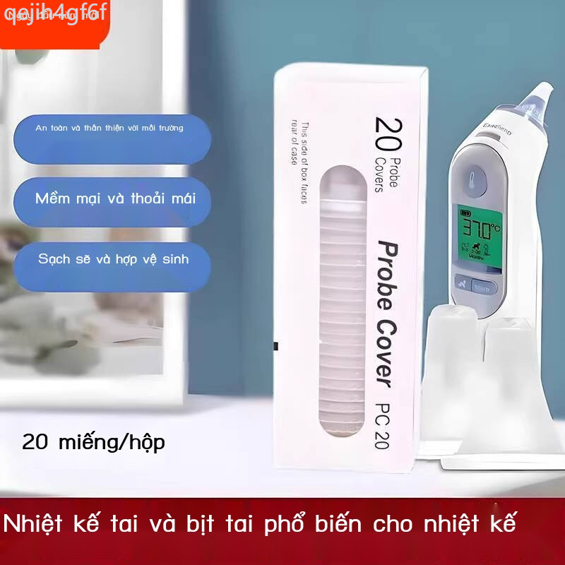 [GIÁ SỐC] Nhiệt Braun, đầu tương thích với mũ tai dùng một lần Braun Yuyue, kế đo nhiệt độ cơ thể p