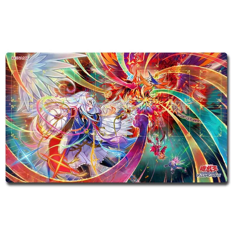 Yu-Gi-Oh OCG Artmage Non Finito Trading Card Địa điểm Playmat YGO DIY Artmage Diactorus Duel Disk 60