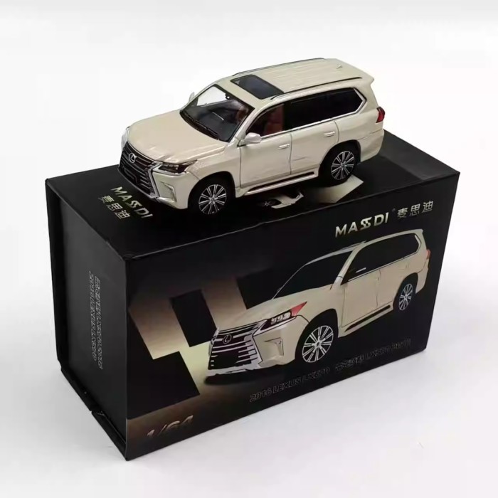 Maxdi 1: 64 2016 Lexus LX570 Mô Phỏng Hợp Kim Xe Mô Hình Tĩnh Bộ Sưu Tập Trang Trí Văn Phòng Ngoài I