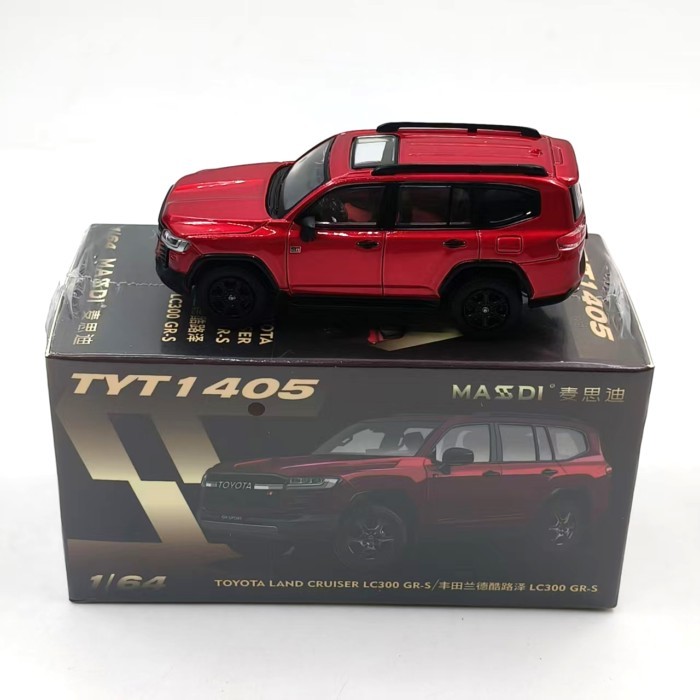 Mesdi 1: 64 Toyota Land Cool Luze LC300 GR-S S Mô Phỏng Hợp Kim Xe Mô Hình Thành Phẩm Đồ Trang Trí N