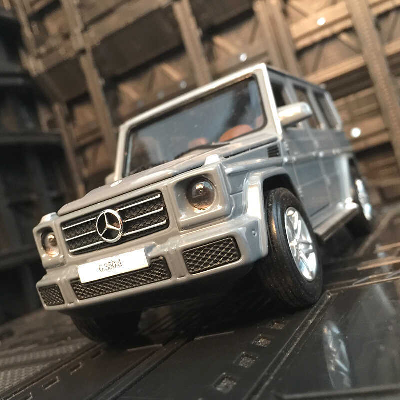 Caipo 88436 Mô Phỏng G350D Hợp Kim Xe Mô Hình Kim Loại Lớn G Xe Địa Hình Kéo Lại Âm Thanh Ánh Sáng T