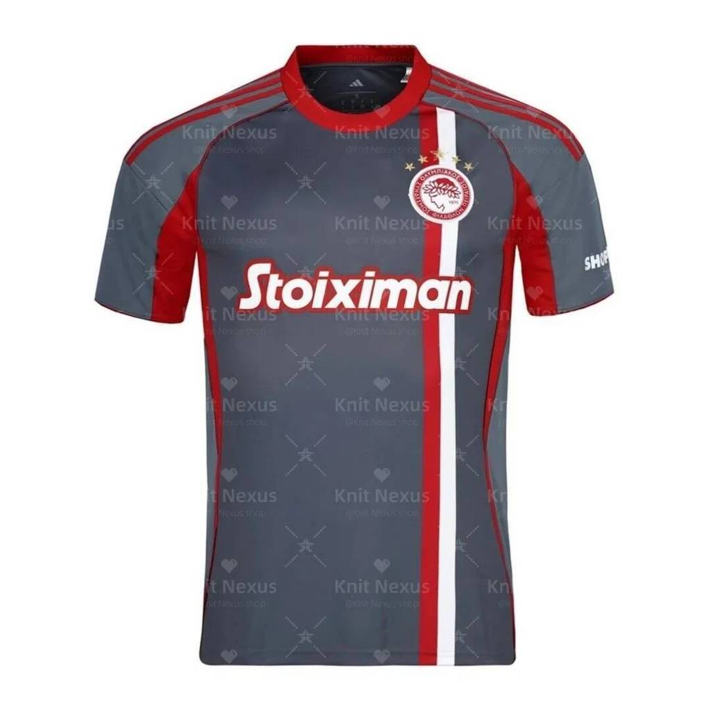 Olympiacos Piraeus Sân Nhà Jersey - Áo Thi Đấu Dễ Khô Nhanh Cho Nam Và Nữ