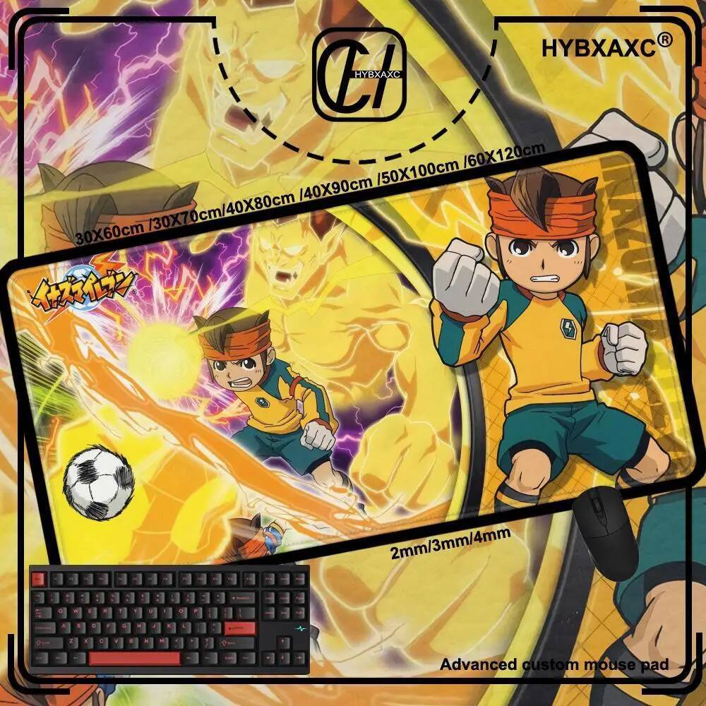 Trò Chơi Inazuma Eleven Mousepad Bàn Pad Phụ Kiện Chơi Game Prime Gaming XXL Bàn Phím Miếng Lót Khâu