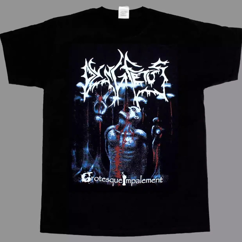 Chết Kim Loại Phay Rock Dying Fetus Ban Nhạc Rửa Đau Khổ Áo Thun Tay Ngắn Rời Nam Nữ