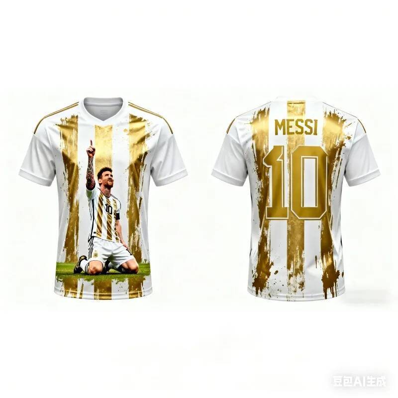 Ao bóng đá số 10 của Messi 2026, sấy nhanh, phù hợp mùa thu và tập thể dục