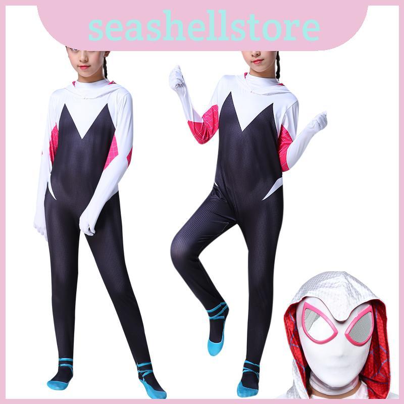 Trang phục cosplay Người Nhện Gwen Stacy - Áo liền quần phù hợp mọi sự kiện