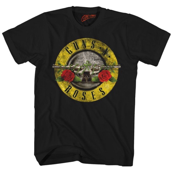 Súng nam hạng nặng N 'Roses Rock Guns N' Roses Áo thun ngắn tay cổ điển