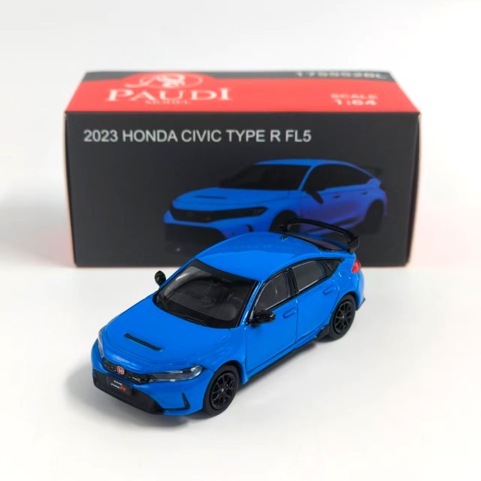 1: 64 2023 Honda Civic Type R FL5 Hợp Kim Xe Mô Hình Thành Phẩm Tĩnh Bộ Sưu Tập Đồ Trang Trí Out of 