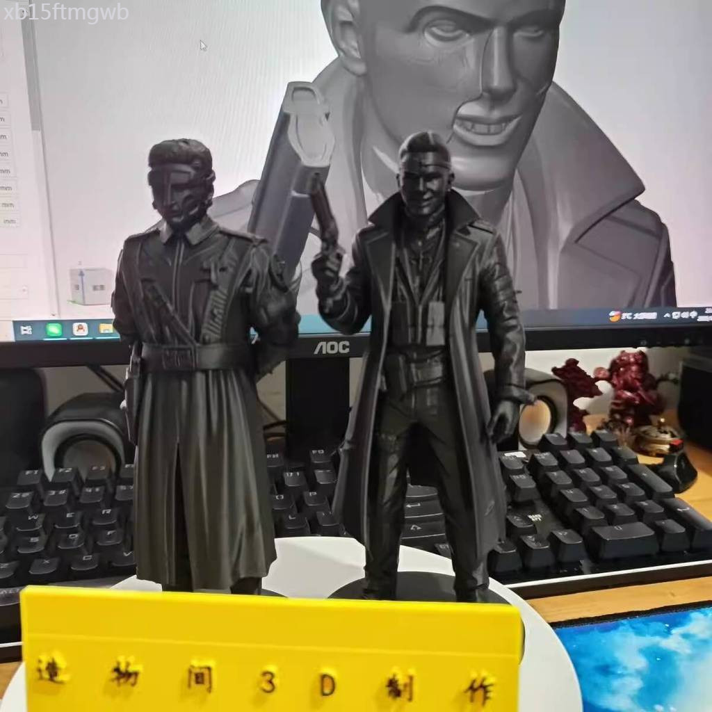 [GIÁ TỐT CHỌN MẪU] Mô nhân vật trò chơi Delta Force Warden, trang trí để bàn, đồ sưu tầm, mô hình i