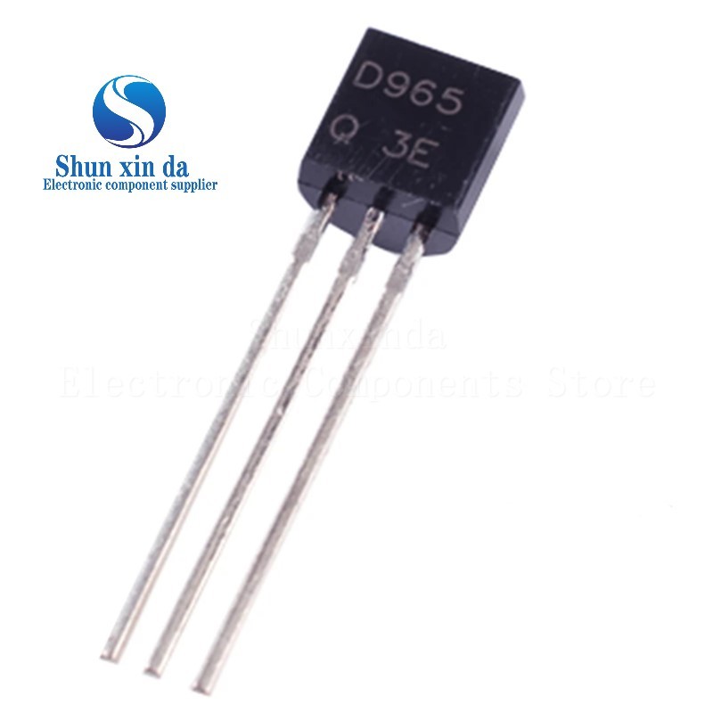 50 Cái / lốc 2SD965 BC327 TO92 NPN PNP Bộ khuếch đại chuyển mạch mạch công suất nhỏ bộ ba trong dòng