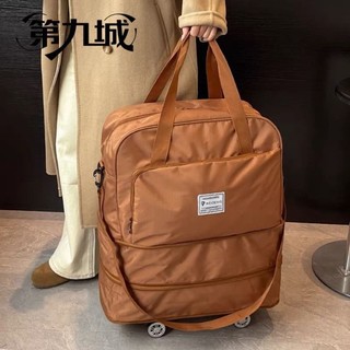 Túi du lịch Túi hành lý xách tay sức chứa lớn Túi hành lý bánh xe có bánh xe Túi đựng đồ du lịch gấ