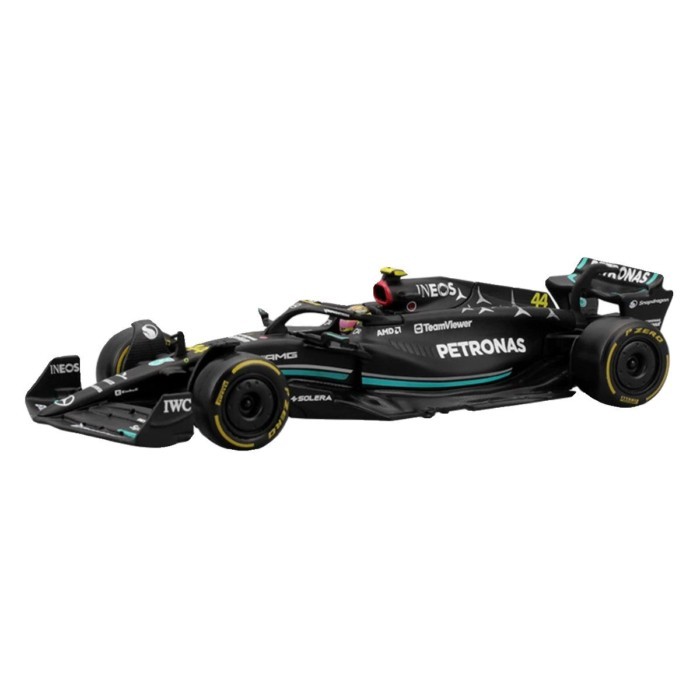 Bimei Gao 1: 43 Mercedes-Benz W14 Formula Model F1 Xe hợp kim Mercedes-Benz 2023 Hamilton Car Model
