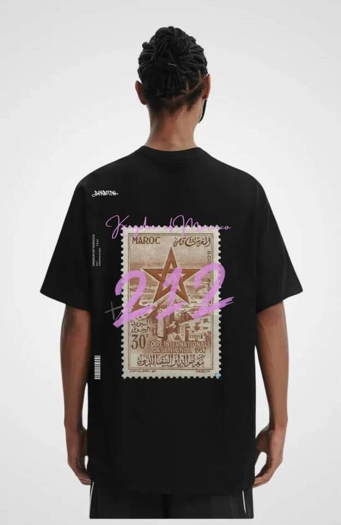 Áo sơ mi và áo thun nam từ Maroc, chất liệu cotton, style Y2K