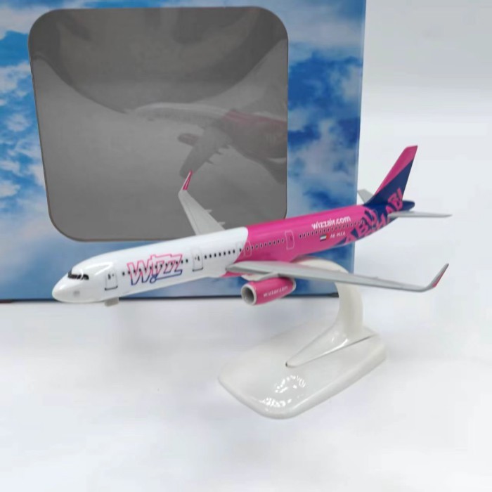 20CM Wizz Airlines A321neo Airliner Wizz Mô Phỏng Hợp Kim Máy Bay Mô Hình Tĩnh Bộ Sưu Tập Đồ Trang T