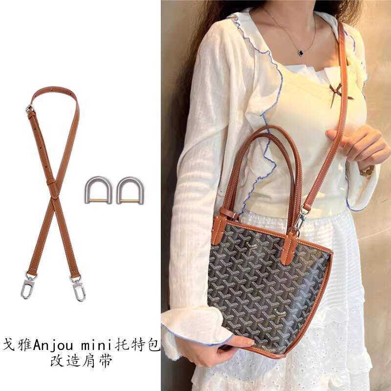 Thích hợp cho goyard Goya Anjou mini Túi Tote Dây Đeo Vai Chó Răng Túi Messenger Dây Đeo Lót Sửa Đổi