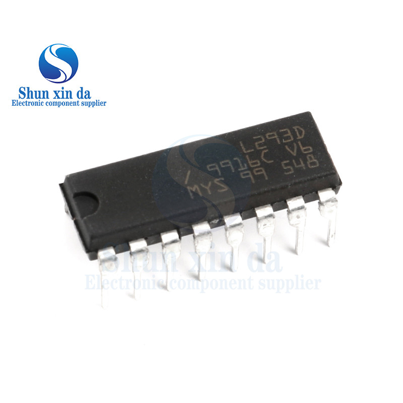 10 Chiếc L293 L293D L293DD DIP SMD DIP16 SOIC-20 Dual Full-bridge Driver IC Motor drive chip
