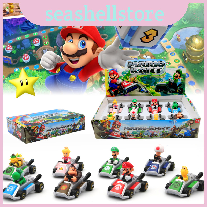 Super Mario Party Fun Collectible Go-kart Kids Nhân vật cho