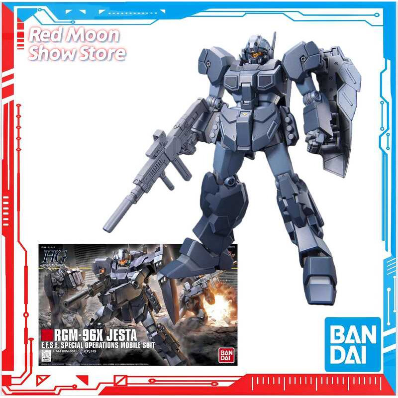 Bandai Có Hàng HGUC 130 1/144 RGM-96X Jesta GUNDAM Mô Hình Lắp Ráp Đồ Chơi Quà Tặng Anime