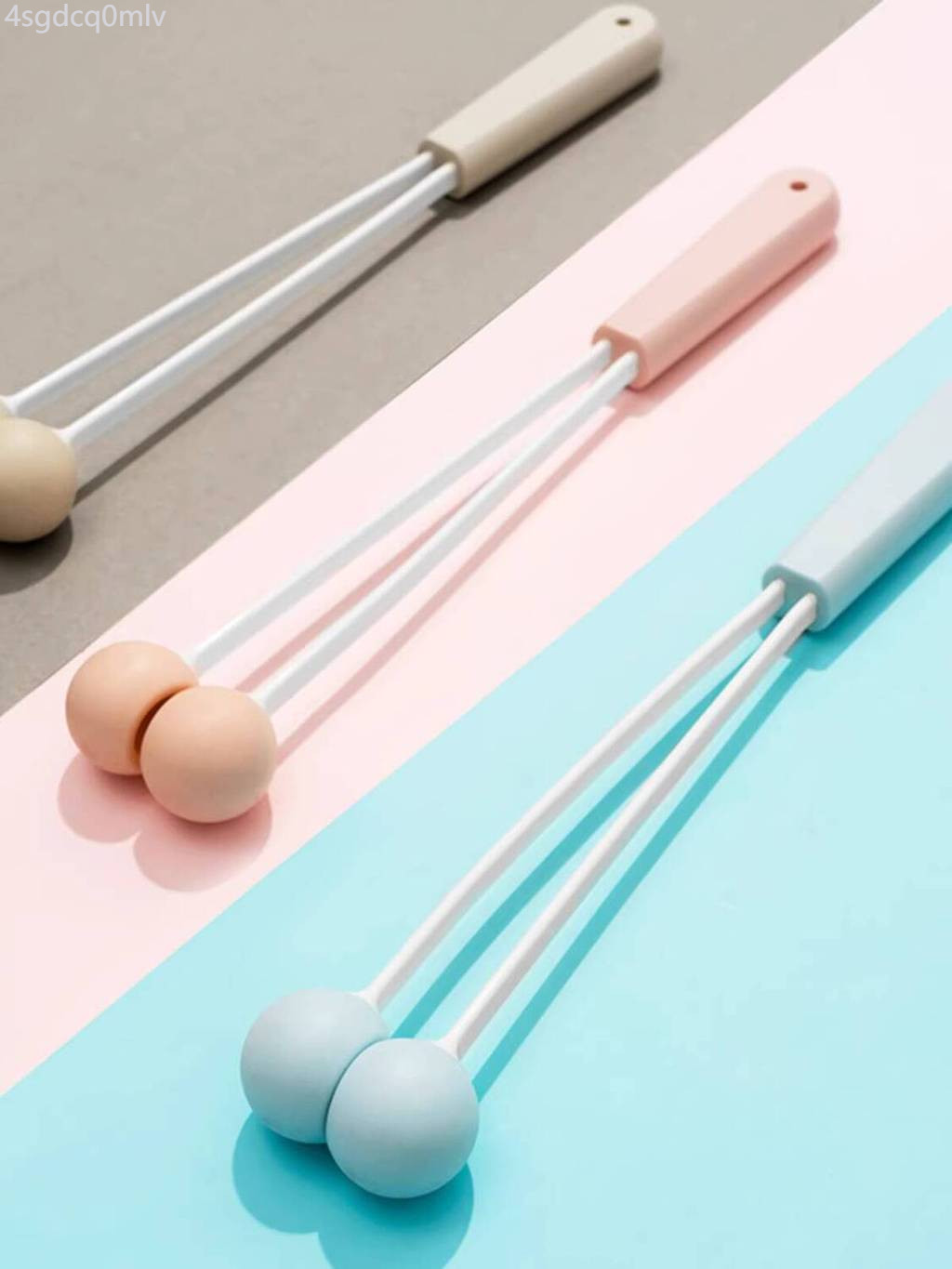 [SALE] Búa massage silicone đôi MINISO, búa cầm tay MINISO cho cổ, vai và lưng