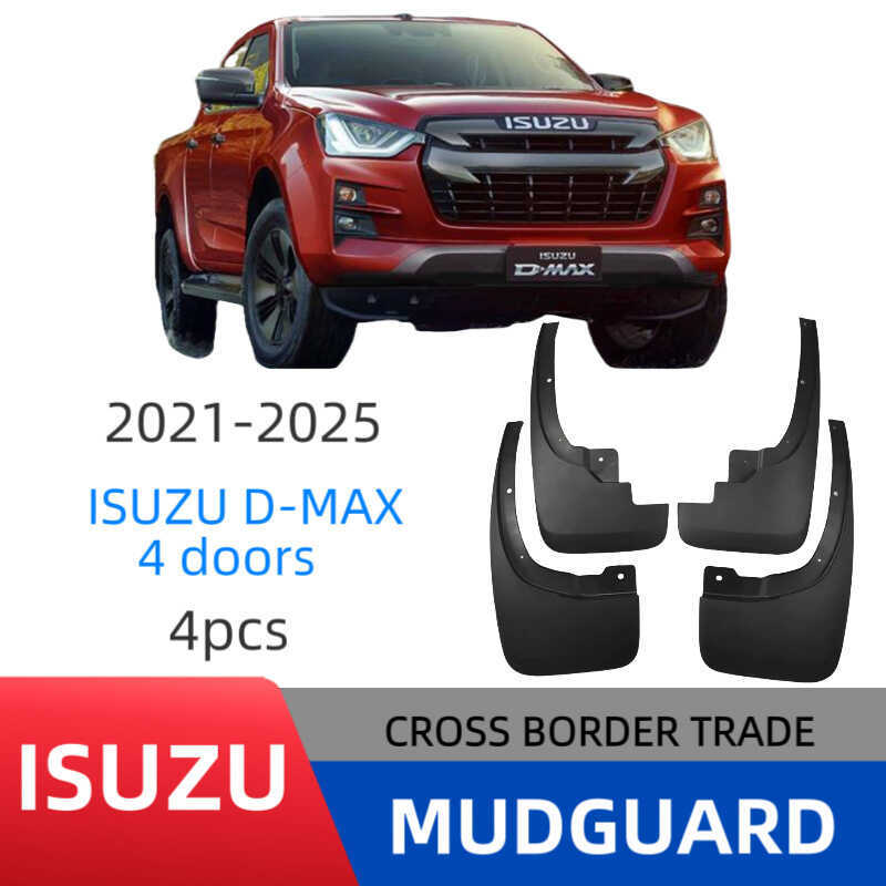 Thích hợp cho 21-25 Suzuki Isuzu D-MAX Chắn bùn bốn cửa Isuzu D-MAX4 cửa Chắn bùn