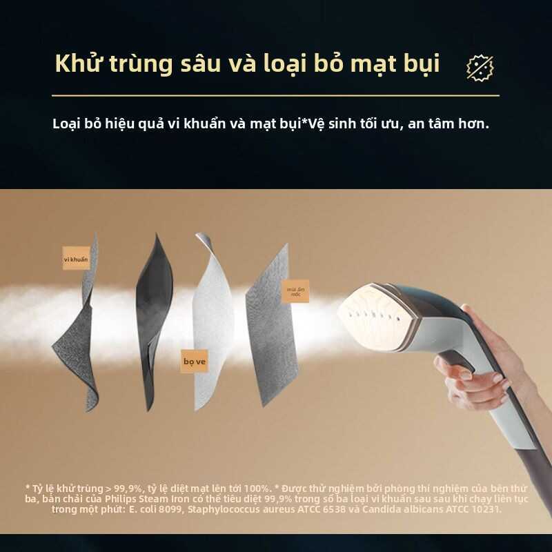 [Philips] Máy dùng trong gia đình, bàn ủi nước, quần áo đứng, máy là hơi nước đa năng GC628