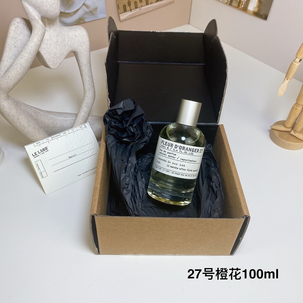 Fashion 35 Perfume Lab Cam Blossom No. 27 100ml Le Labo Fleur D 'oranger 27.006 Thương hiệu Nước hoa