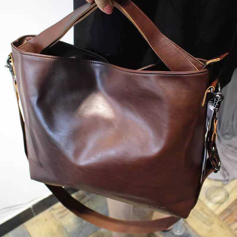 Túi Messenger Nam Nữ Túi Xách Phù Hợp Với Túi Đeo Vai Thường Ngày Cao Cấp Đi Lại Dung Tích Lớn Da Mềm Túi Tote