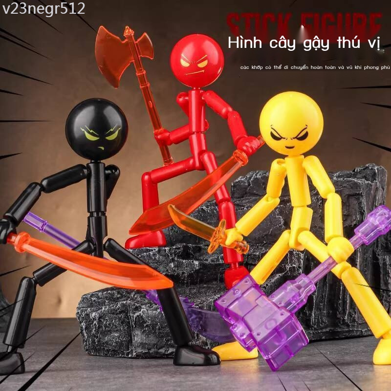 ( rẻ mà chất lượng) lắp ráp Rampage Matchman Building Block Action Figure dummy13, Mô hình lính DIY