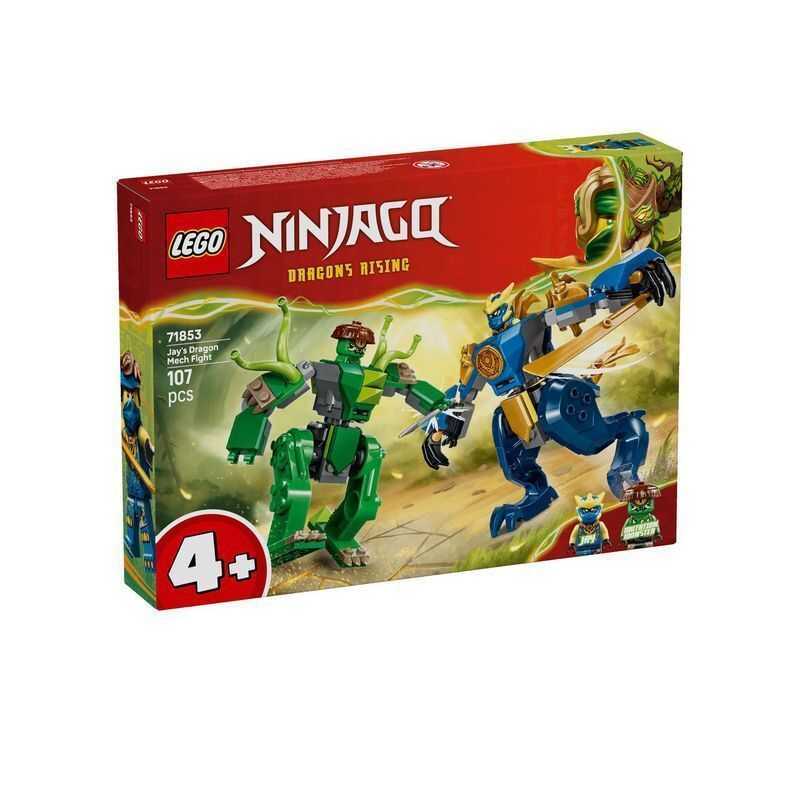 LEGO Ninjago Series 71853 Đồ Chơi Lắp Ráp Mô Hình Chiến Đấu Với Robot Rồng Của Jay