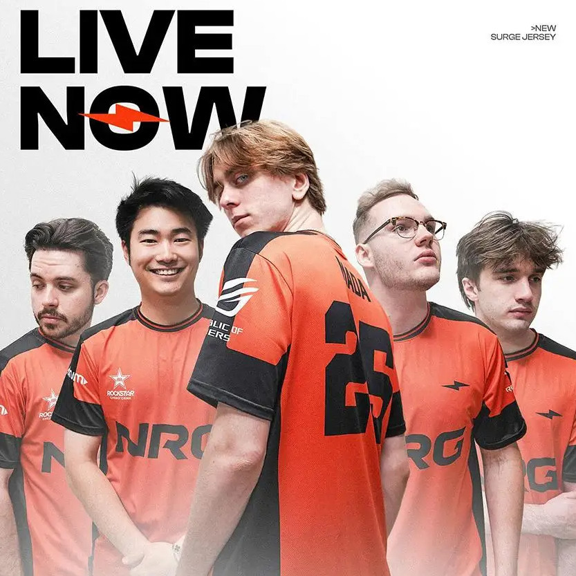 Áo Jersey NRG Esports Valorant - Đồng Phục Tập Luyện Nam