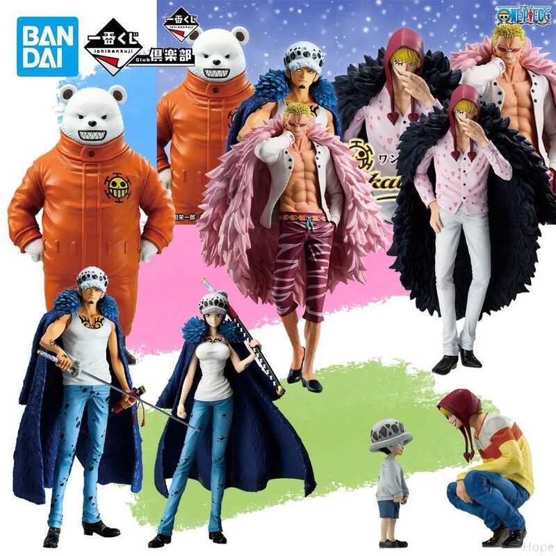 Còn hàng Chính hãng BANDAI Ichiban Kuji One Piece The Unbreakable Trafalgar Law Bepo Rocinante Dofla
