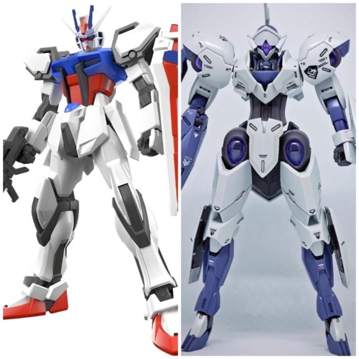 Hộp màu được phục hồi hoàn hảo Mô hình Seiko Mercury Witch GunDam Demon Judge Strike HG mô hình lắp