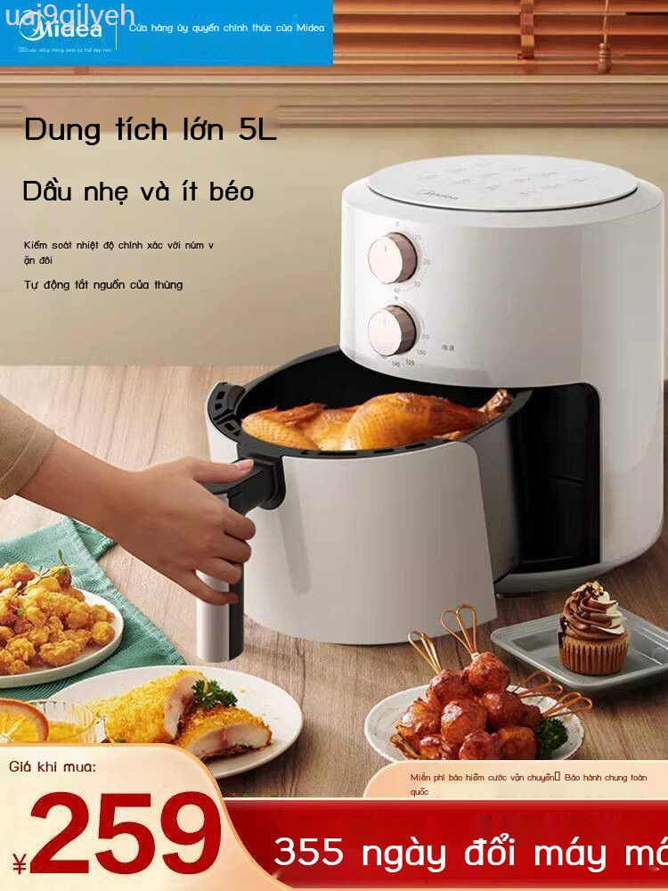 [SALE SỐC]  Nồi Midea, lò nướng điện công suất lớn mới, tích hợp đa chức năng, nồi chiên không dầu