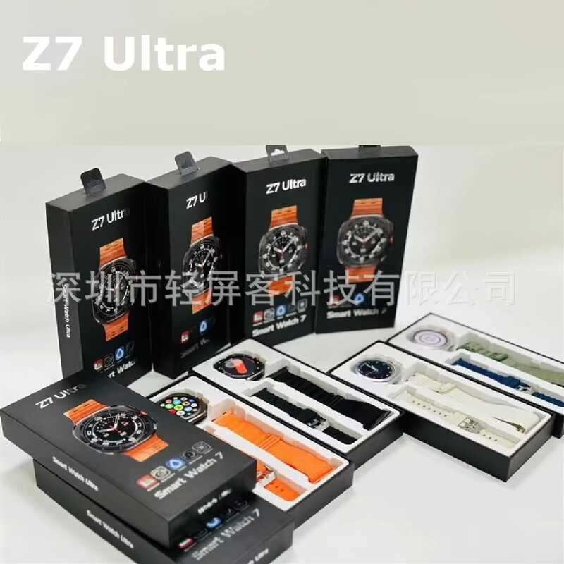 Đồng hồ thông minh Z7 Ultra Cuộc gọi Bluetooth W7 Smartwatch Trợ lý giọng nói nhịp tim