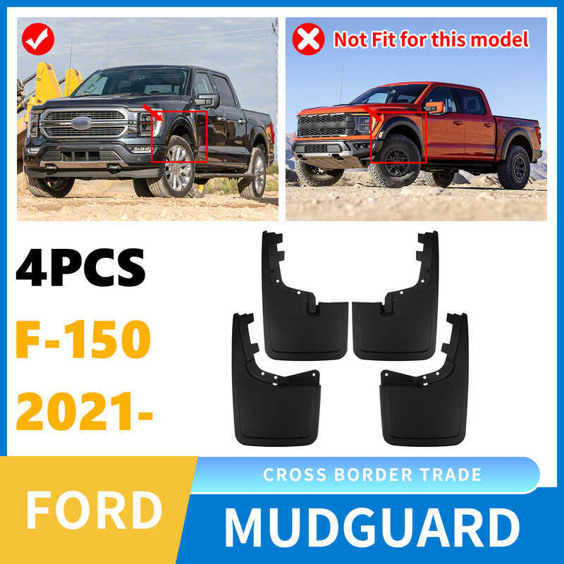 Ngoại Thương Áp Dụng Ford F-150 2021-2025 Chắn Bùn Lốp Xe Raptor f150 Chắn Bùn
