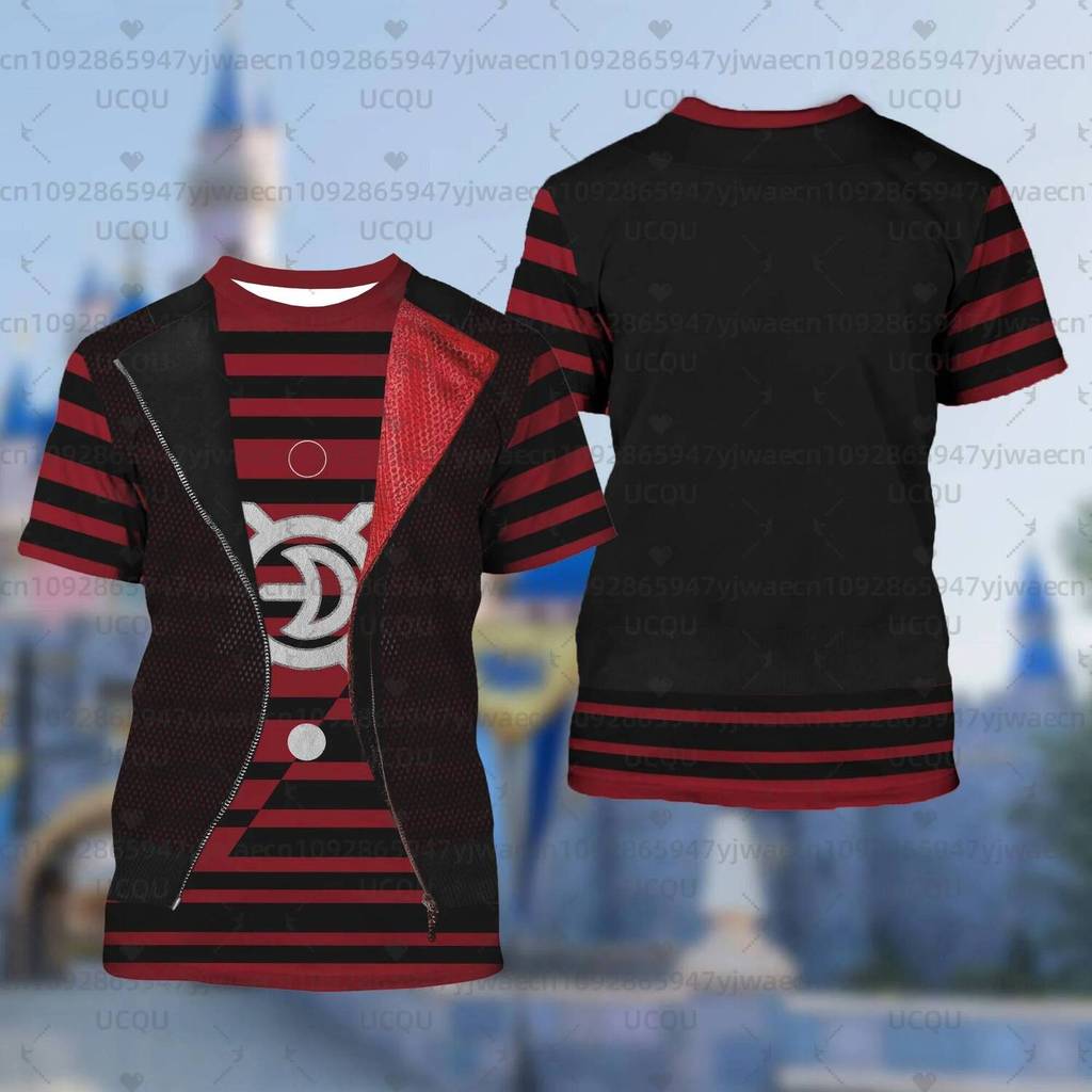 Áo Thun 3D Zombies 4 Phim Trang Phục Nam Nữ Bé Trai Bé Gái Áo Thun Zombies Victor Cosplay Trang Phục