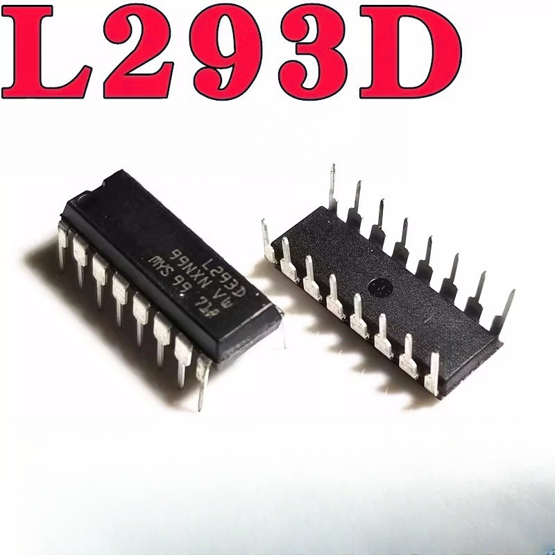 L293 L293D Stepper Motor Driver Chip In-Line DIP16 Mới Ban Đầu