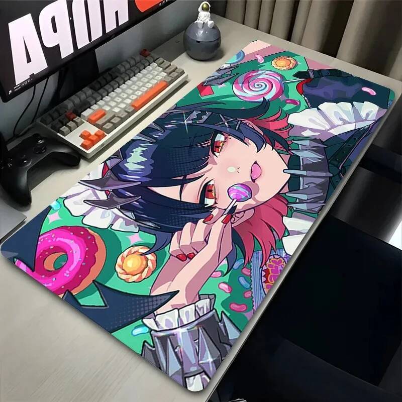 Zenless Zone Zero Ellen Joe Mouse Pad Laptop Maid Shark Anime Girl Mousepad Kawaii Để Bàn Thảm PC Ph