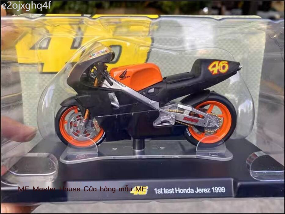 [Ảnh thật/Video] LEO46 Số 1:18 NSR500 thử nghiệm lần đầu Honda Jerez 1999 mô hình xe máy hợp kim