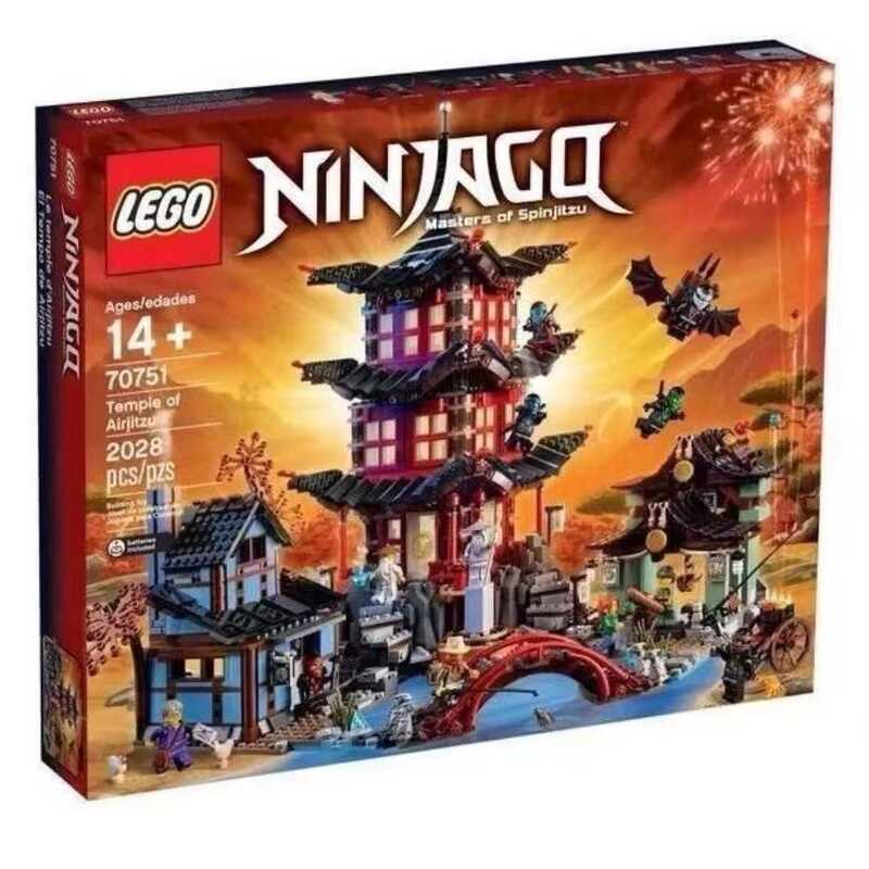 Đồ Chơi Lắp Ráp LEGO 70751 Ninjago Series Aerial Temple Village Chính Hãng Hoàn Toàn Mới.